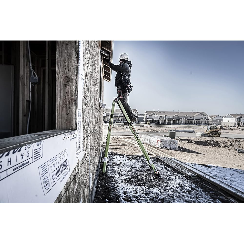 Little Giant Ladder Systems Dark Horse 2.0, M22, 22ft, Multi-Position Ladder, Fiberglass, Type 1A, 300 lbs Weight Rating, (16122-001)