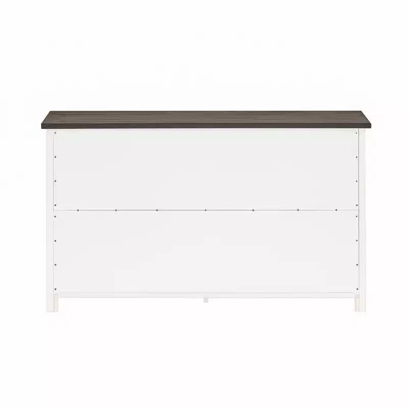 30 Solid Wood Farmhouse Storage Console Table - Saracina Home