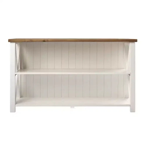30 Solid Wood Farmhouse Storage Console Table - Saracina Home