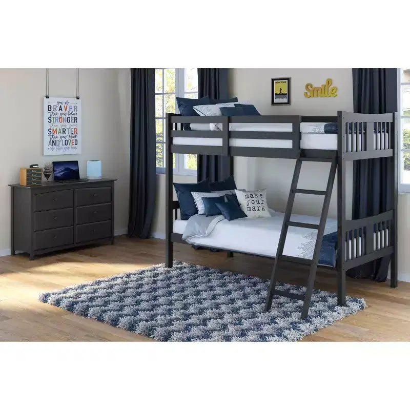 Twin Rockridge Solid Wood Bunk Bed - Storkcraft