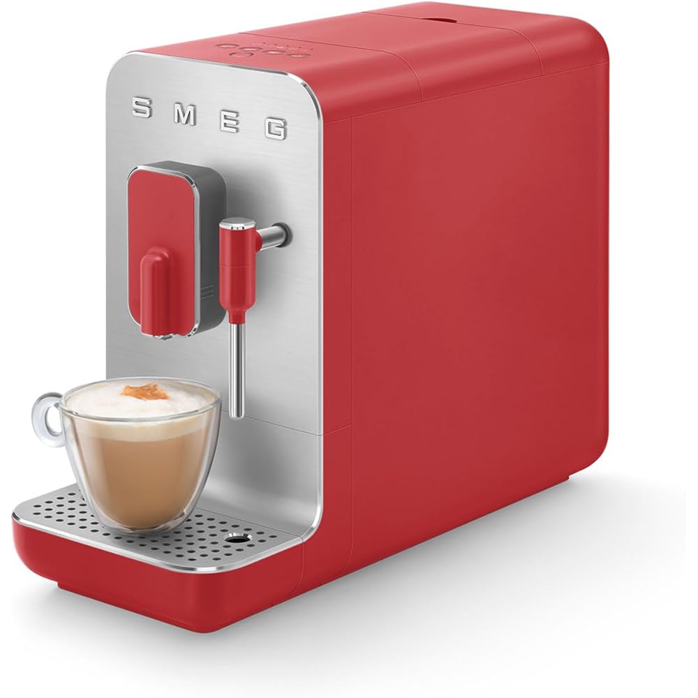 SMEG Fully Automatic Coffee Machine With Steam Wand