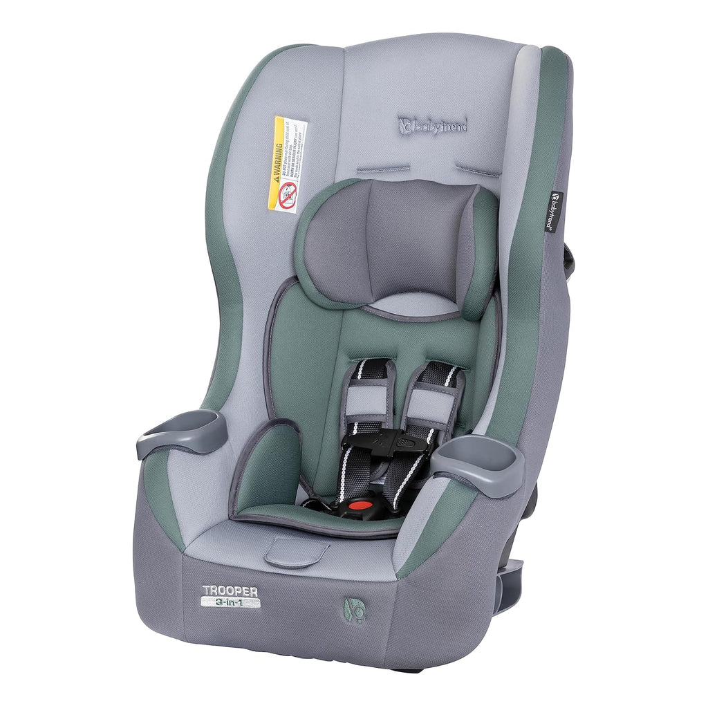 Baby Trend Trooper 3-in-1 Convertible Car Seat, Dash Sage