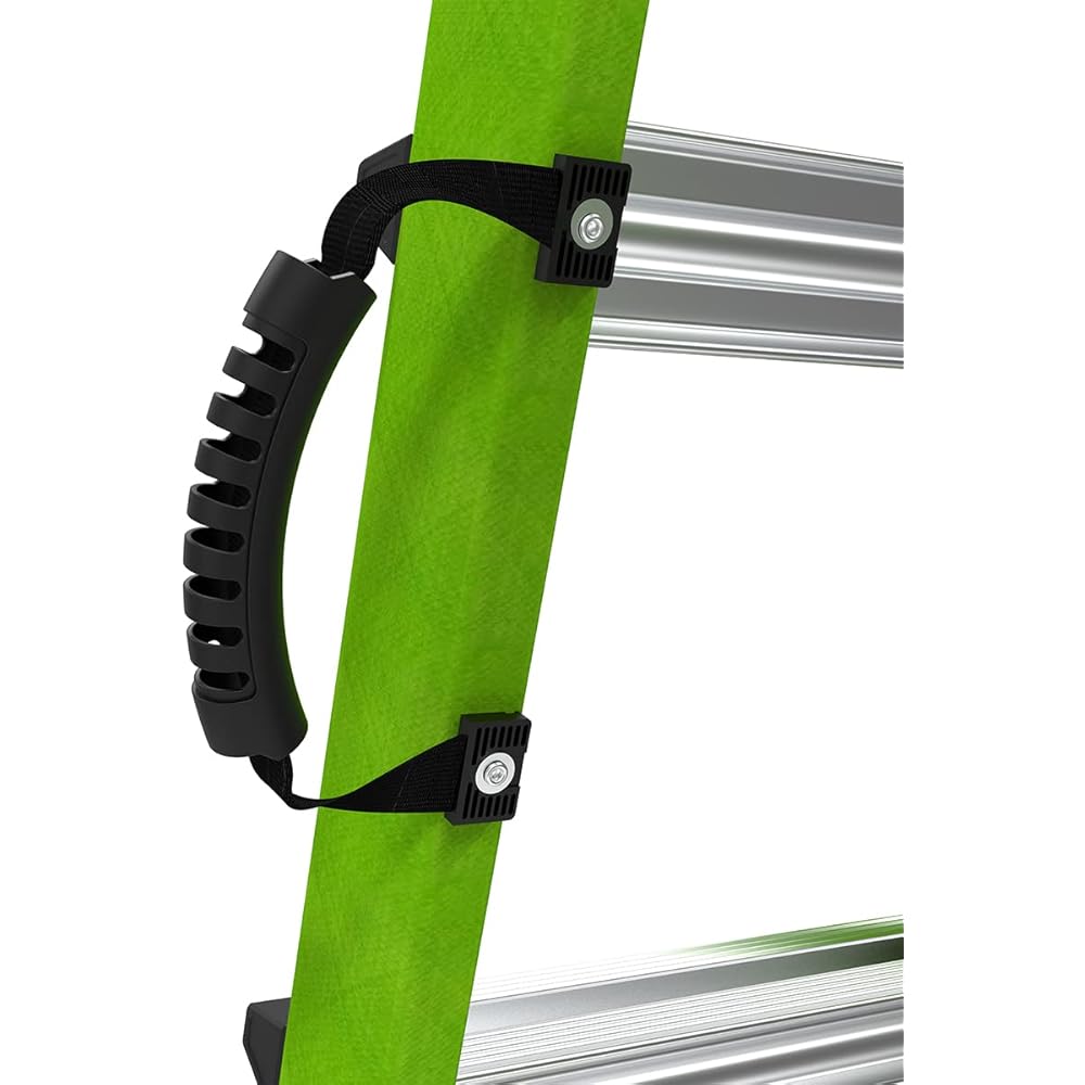 Little Giant Ladders Systems Conquest 2.0, M22, 22ft, Multi-Position Ladder, Fiberglass, Type 1A, 300 lbs Weight Rating, (17122-001), Green
