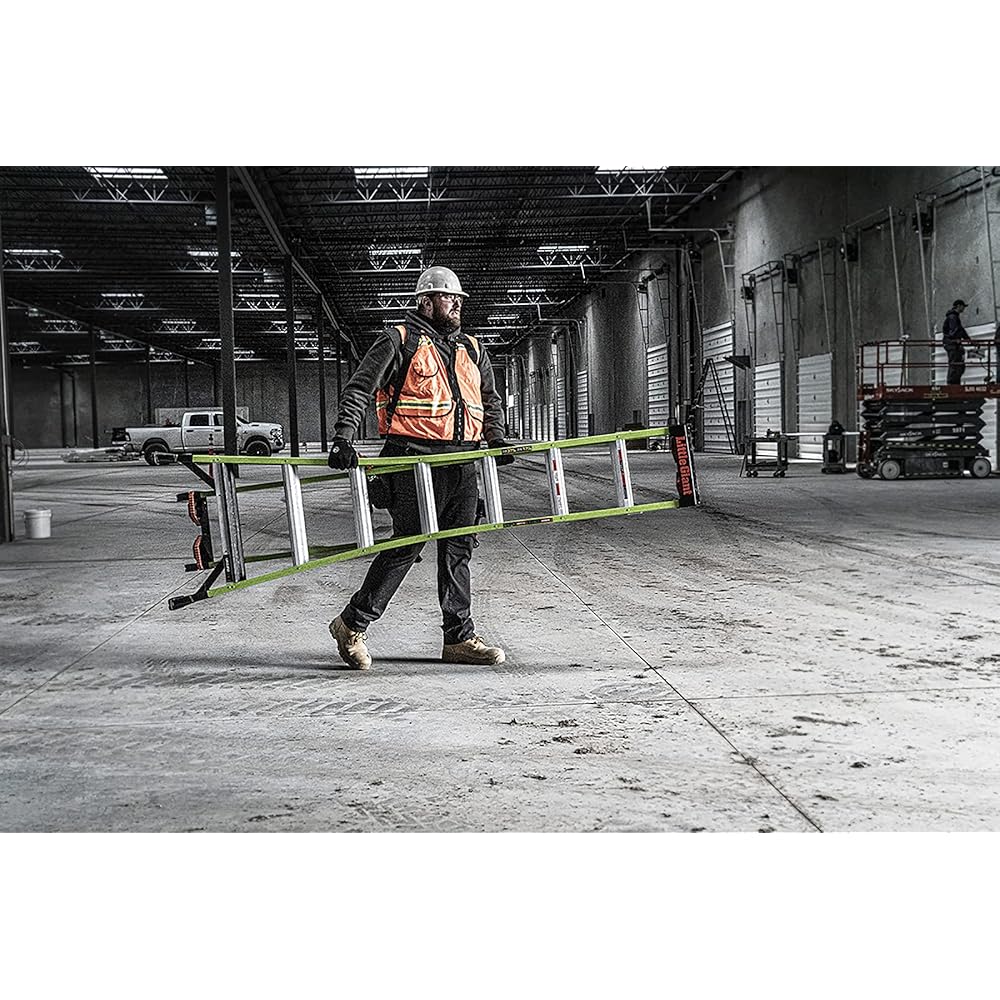 Little Giant Ladder Systems 13908-071 King Kombo 3-in-1 Ladder, 8 Ft, Green