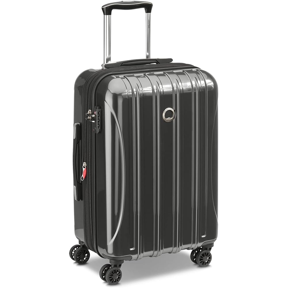 | DELSEY PARIS Helium Aero Hardside Expandable Luggage with Spinner Wheels, Titanium, 3-Piece Set (21/24/28) | Suitcases