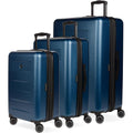 | SwissGear 8020 Eclipse Hardside Expandable Luggage with Spinner Wheels, Navy, 3-Piece Set (18/24/27) | Suitcases