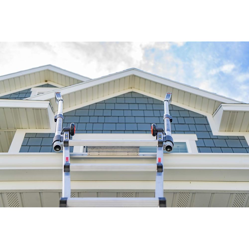 Little Giant Ladders, Epic, M26, 26 ft, Multi-Position Ladder, Aluminum, Type 1A, 300 lbs weight rating, (16826-818)