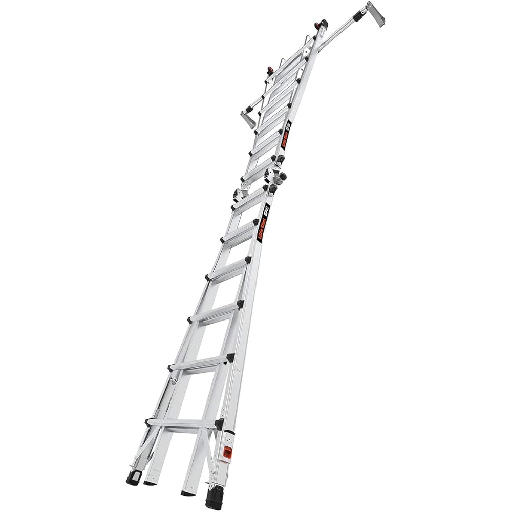 Little Giant Ladders, Epic, M26, 26 ft, Multi-Position Ladder, Aluminum, Type 1A, 300 lbs weight rating, (16826-818)