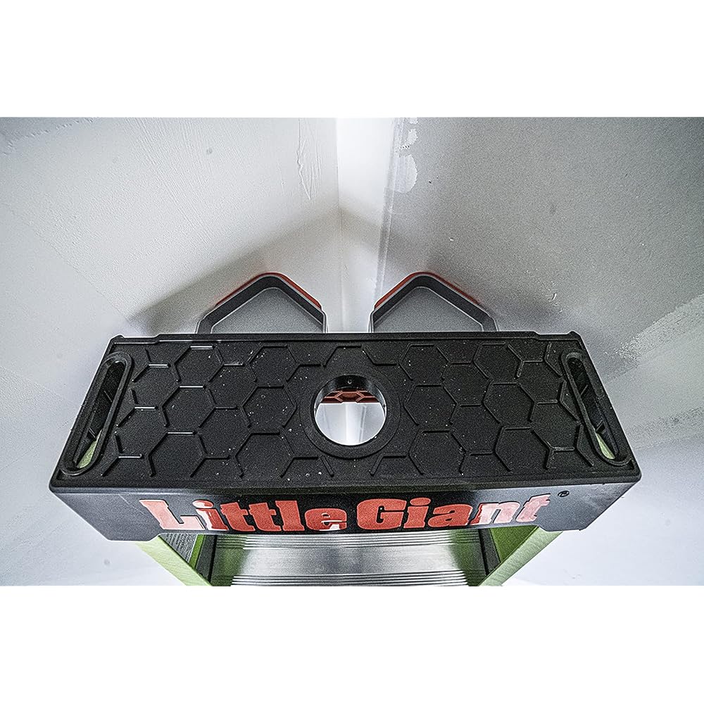 Little Giant Ladder Systems 13908-071 King Kombo 3-in-1 Ladder, 8 Ft, Green