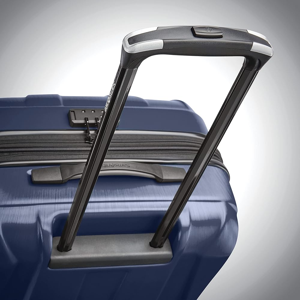 | Samsonite Centric 2 Hardside Expandable Luggage with Spinner Wheels, True Navy, 3-Piece Set (20/24/28) | Suitcases