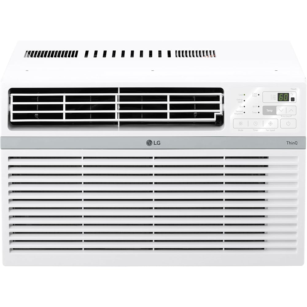 LG LW1024RSM 10,000 BTU Smart Wi-Fi Window Air Conditioner, 115V, White