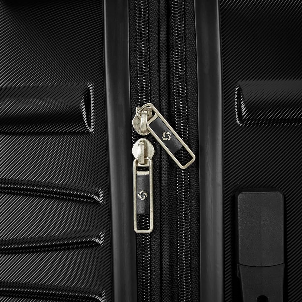 | Samsonite Evolve SE Hardside Expandable Luggage with Double Spinner Wheels, Saphir Blue, 3PC Set (CO/M/L) | Suitcases