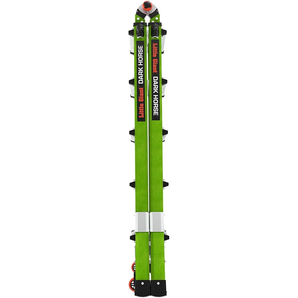 Little Giant Ladder Systems Dark Horse 2.0, M22, 22ft, Multi-Position Ladder, Fiberglass, Type 1A, 300 lbs Weight Rating, (16122-001)