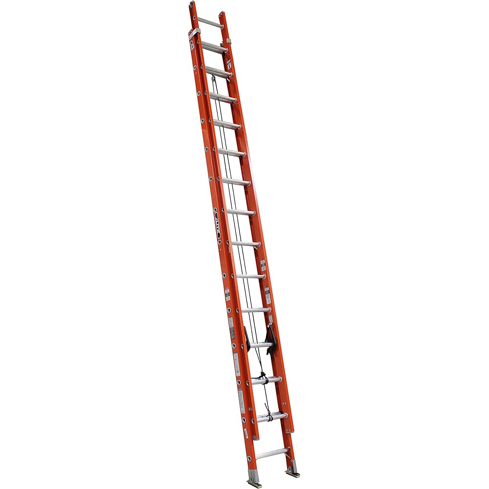 LITE 28-foot Fiberglass Extension Ladder, 300-Pound Load Capacity, Type IA, LP-3021-28