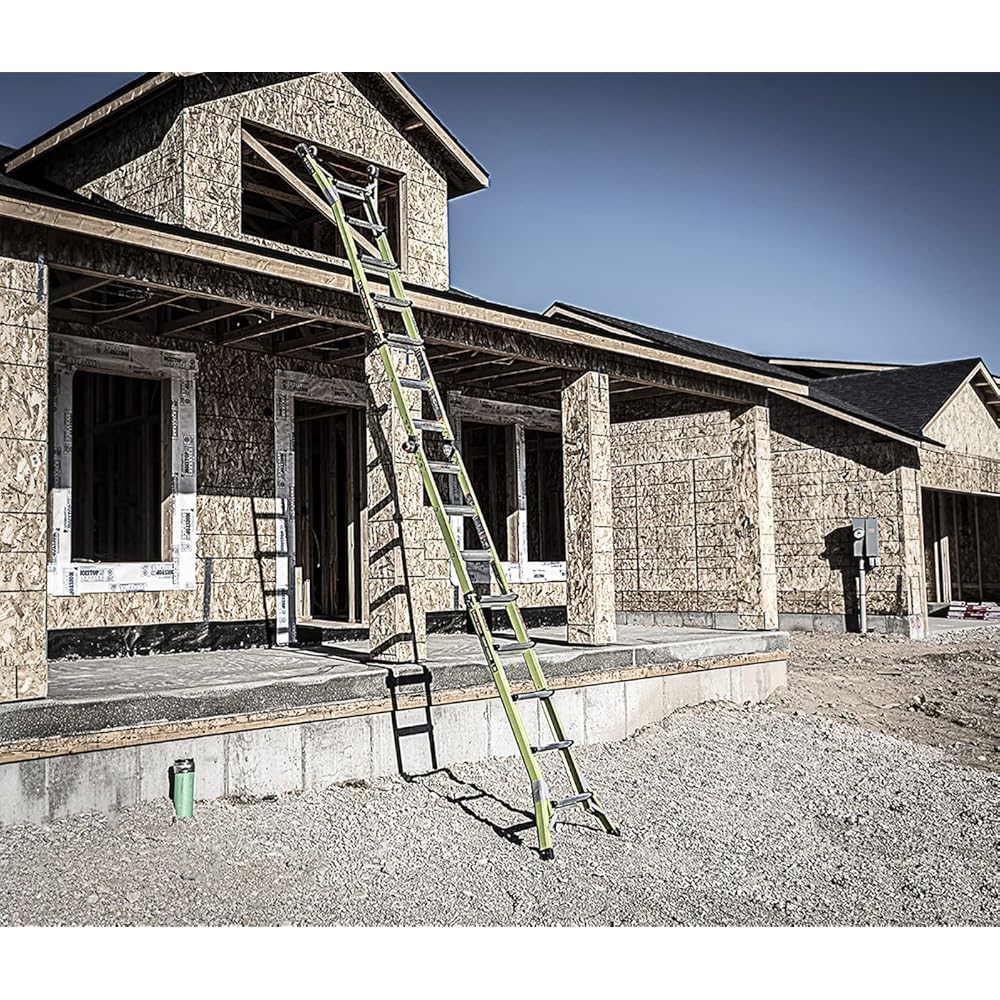Little Giant Ladder Systems Dark Horse 2.0, M22, 22ft, Multi-Position Ladder, Fiberglass, Type 1A, 300 lbs Weight Rating, (16122-001)