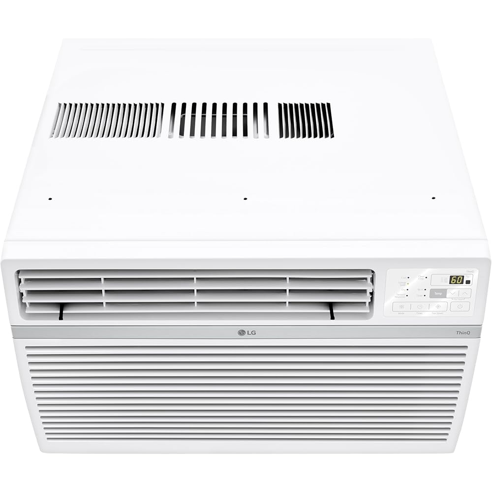 LG LW1224RSM 12,000 BTU Smart Wi-Fi Window Air Conditioner, 115V, White