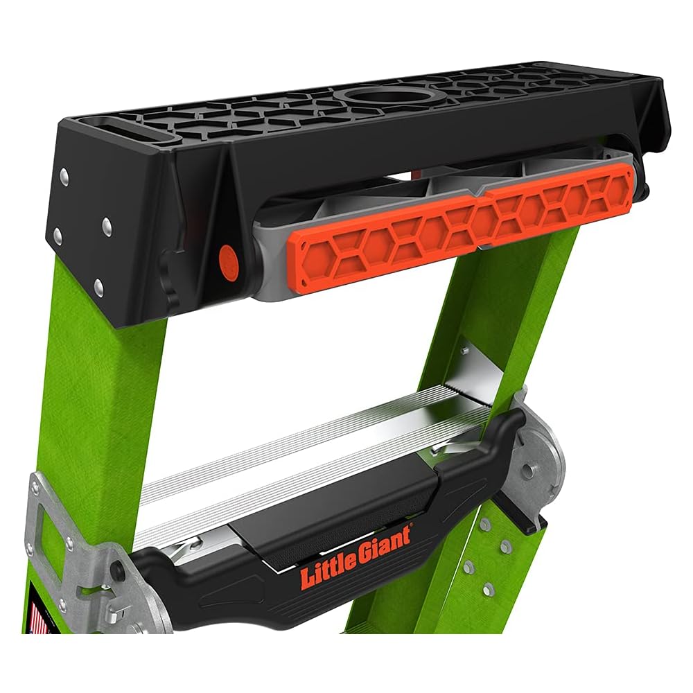 Little Giant Ladder Systems 13908-071 King Kombo 3-in-1 Ladder, 8 Ft, Green