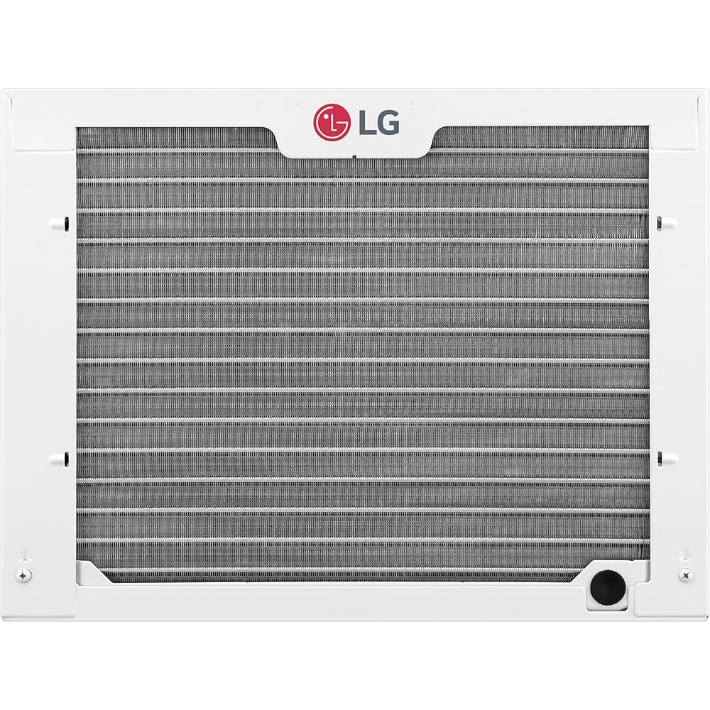 LG 7,600 BTU Window Air Conditioner Unit with Remote Control, 115V, White