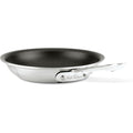 All-Clad D5 8 Inch Brushed Stainless Steel Pro Non Stick Frying pan, 5-Ply Stainless Steel Pan, Induction, Oven Broiler Safe 500F Skillet, Professional Cookware, Silver