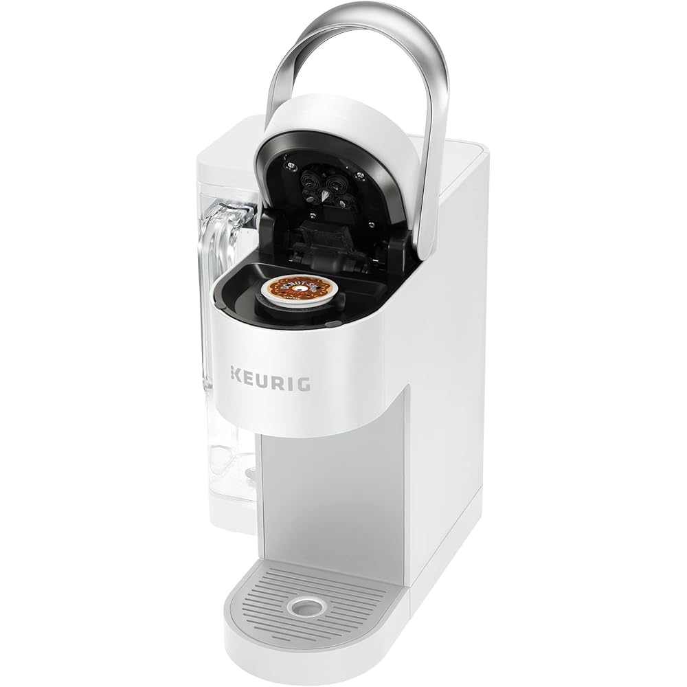 Keurig K-Supreme SMART Single Serve Coffee Maker With WiFi Compatibility, 4 Brew Sizes, And 66oz Removable Reservoir, Compatible with Alexa, White