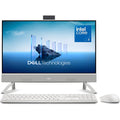 Dell 24 All-in-One Desktop ec24250-23.8-inch FHD Display, Intel Core 3 Processor 100U, Intel Graphics, 8GB DDR5 RAM, 512GB SSD, Windows 11 Home, Onsite Service+6 Months Retail Migrate White