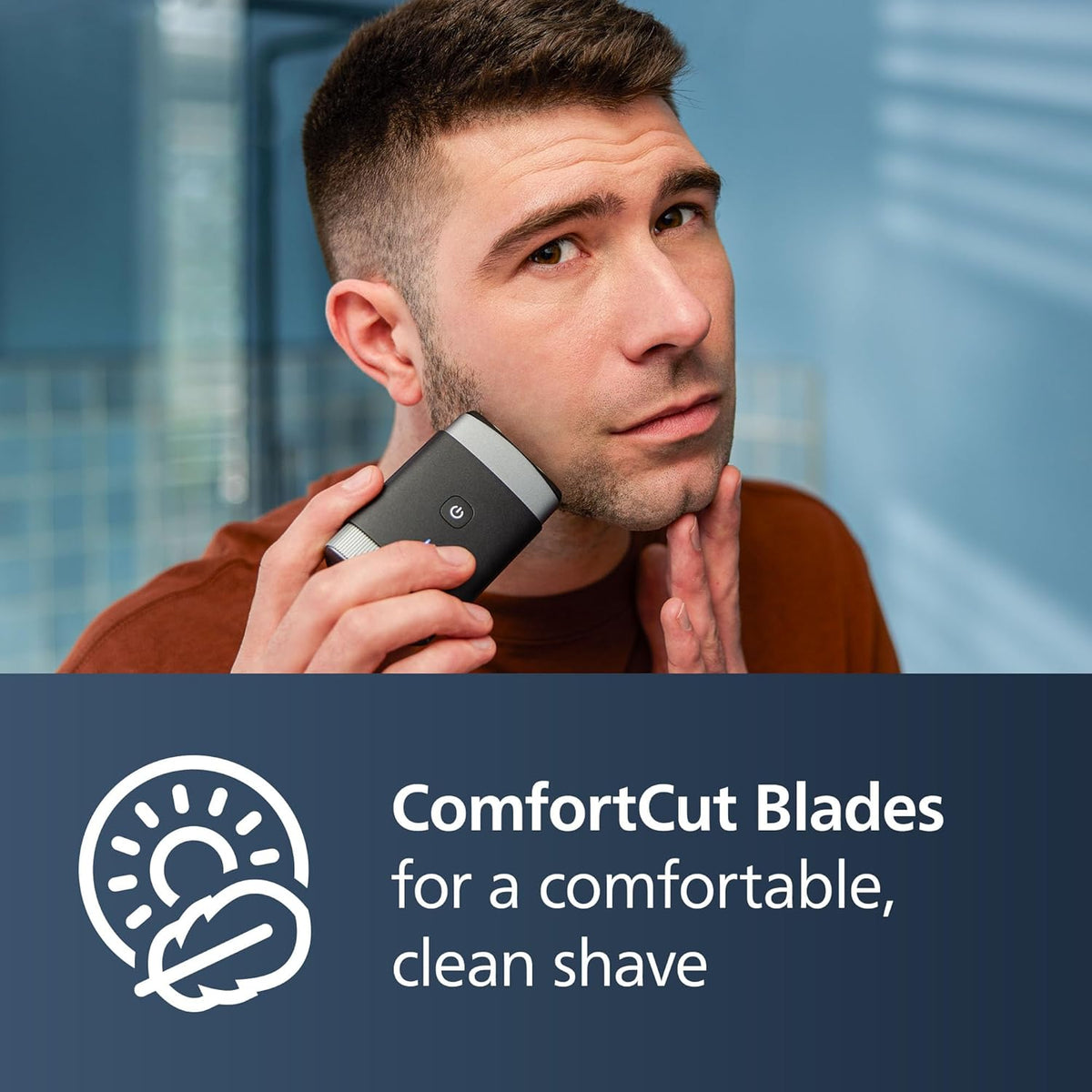 Philips Norelco Home &amp; Away Shave Duo Includes Philips Norelco 9000 Prestige Space Grade Edition (SP9886/89) + Compact Shaver (PQ888/81)