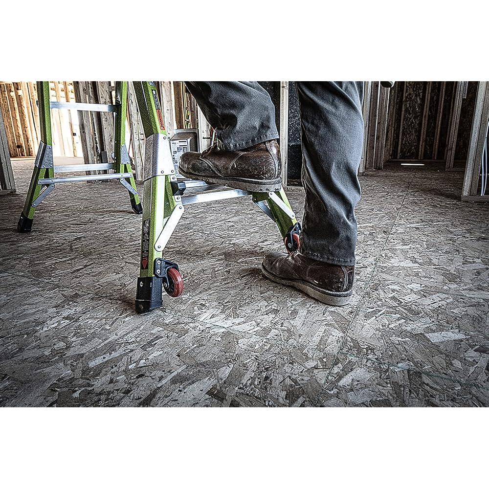 Little Giant Ladder Systems Dark Horse 2.0, M22, 22ft, Multi-Position Ladder, Fiberglass, Type 1A, 300 lbs Weight Rating, (16122-001)