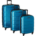 | Samsonite Omni PC Hardside Expandable Luggage with Spinner Wheels, Caribbean Blue, 3-Piece Set (20/24/28) | Suitcases