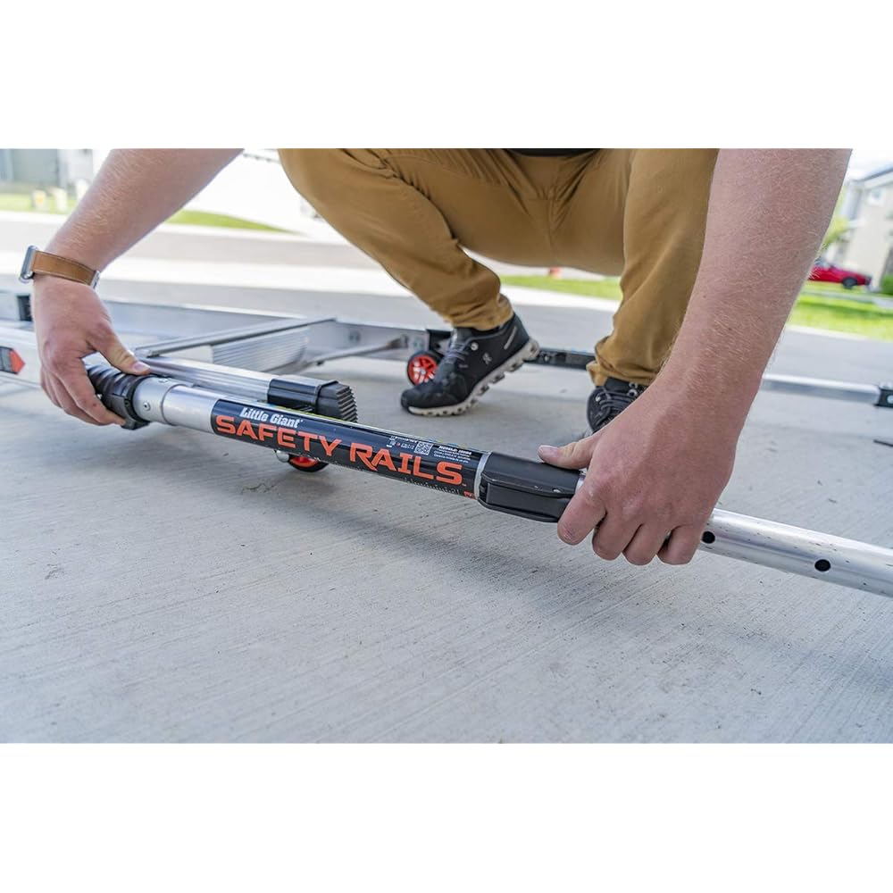 Little Giant Ladders, Epic, M26, 26 ft, Multi-Position Ladder, Aluminum, Type 1A, 300 lbs weight rating, (16826-818)