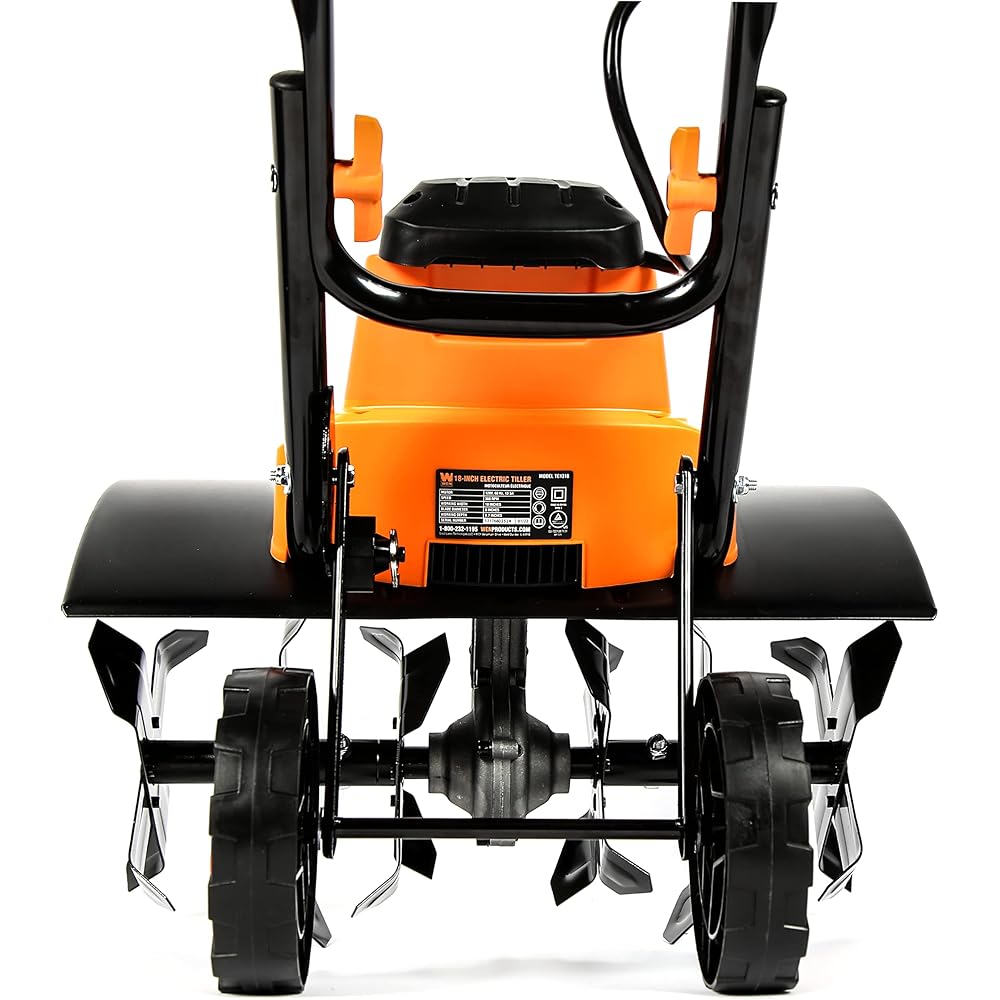 WEN TC1318 13.5-Amp 18-Inch Electric Tiller and Cultivator, Black