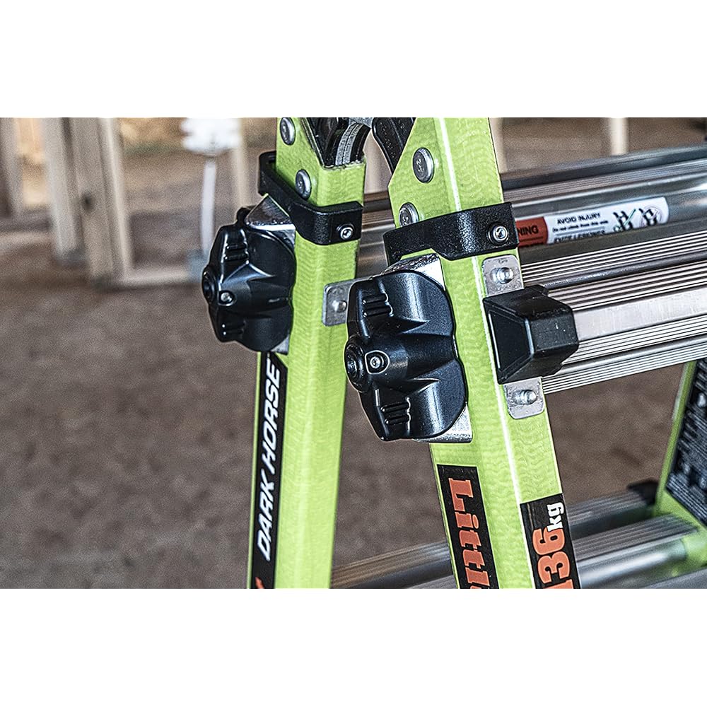 Little Giant Ladder Systems Dark Horse 2.0, M22, 22ft, Multi-Position Ladder, Fiberglass, Type 1A, 300 lbs Weight Rating, (16122-001)