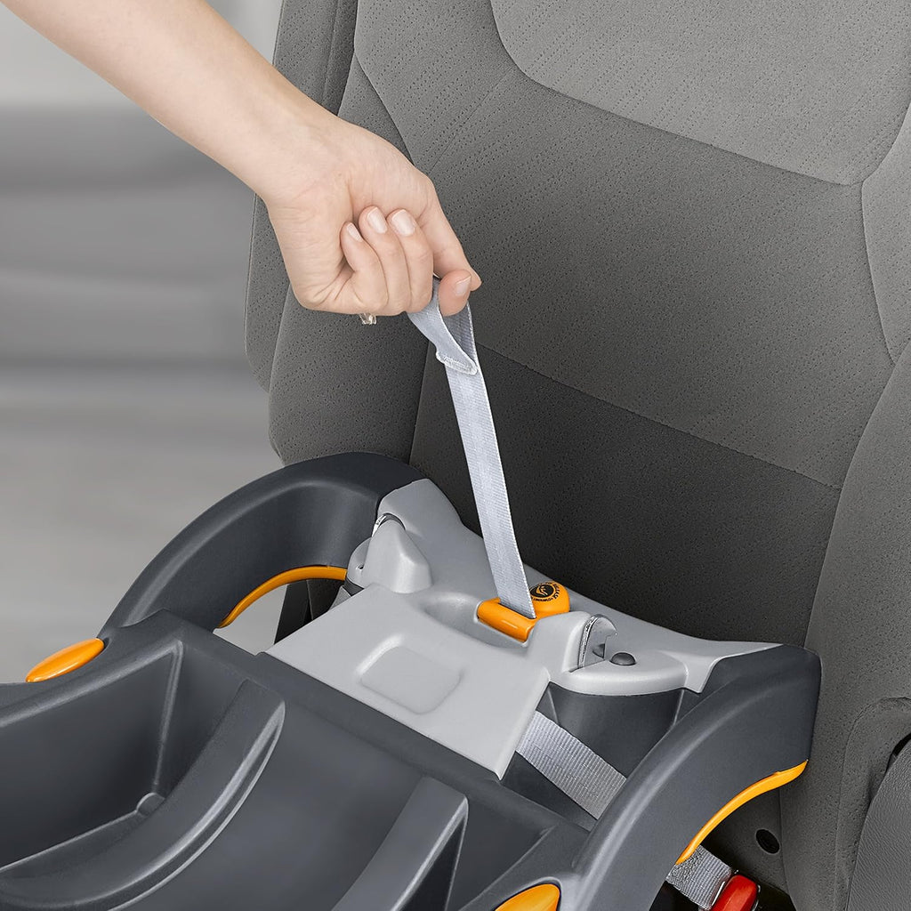 Chicco KeyFit® 30 Infant Car Seat and Base, Rear-Facing Seat for Infants 4-30 lbs., Infant Head and Body Support, Compatible with Chicco Strollers, Baby Travel Gear | Orion/Grey