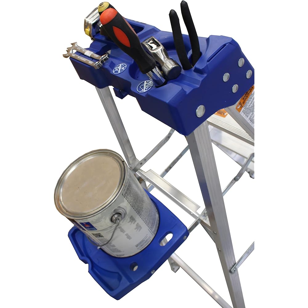 LITE 6-foot Aluminium Step Ladder with tool tray, 250-Pound Load Capacity, Type I, LP-2111-06