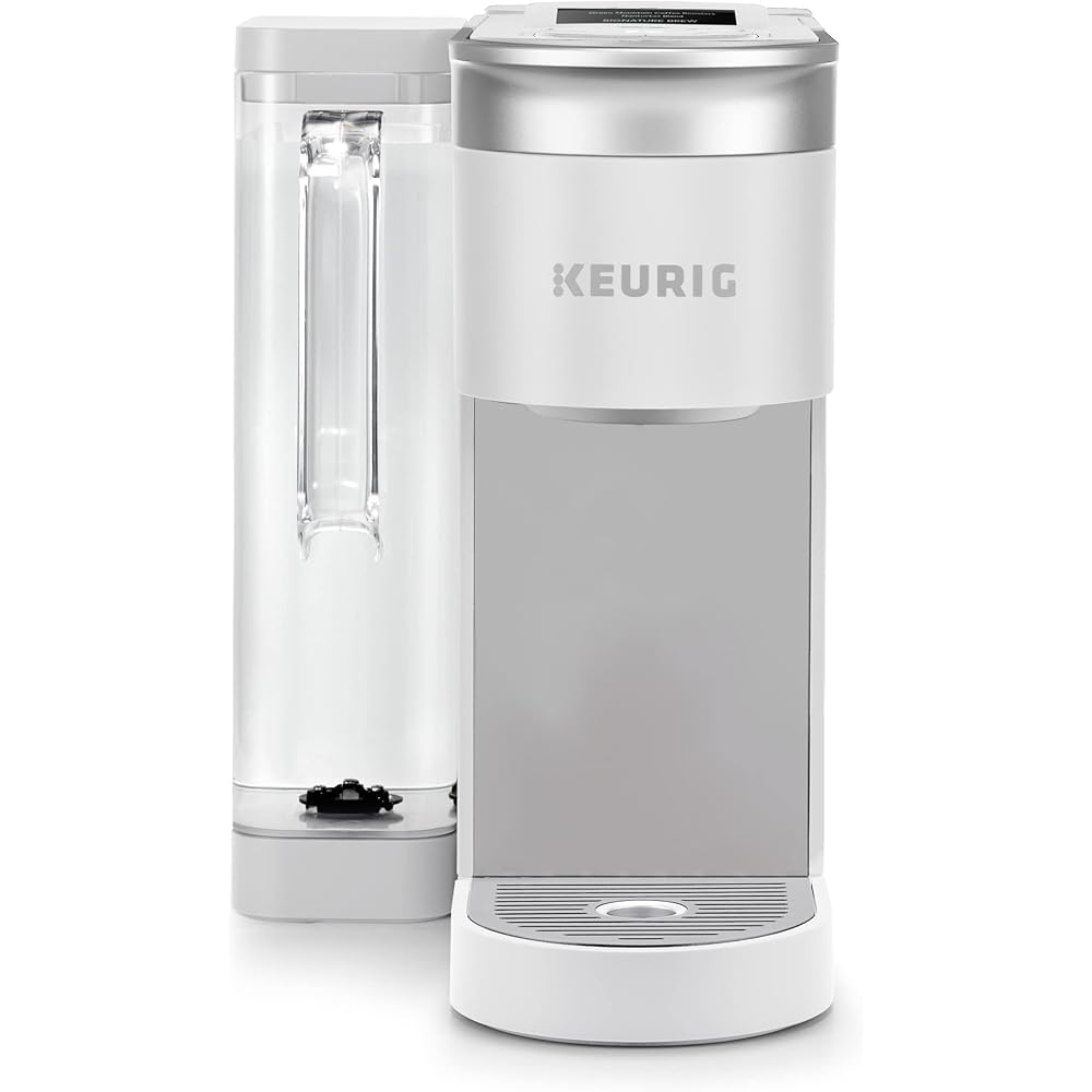 Keurig K-Supreme SMART Single Serve Coffee Maker With WiFi Compatibility, 4 Brew Sizes, And 66oz Removable Reservoir, Compatible with Alexa, White