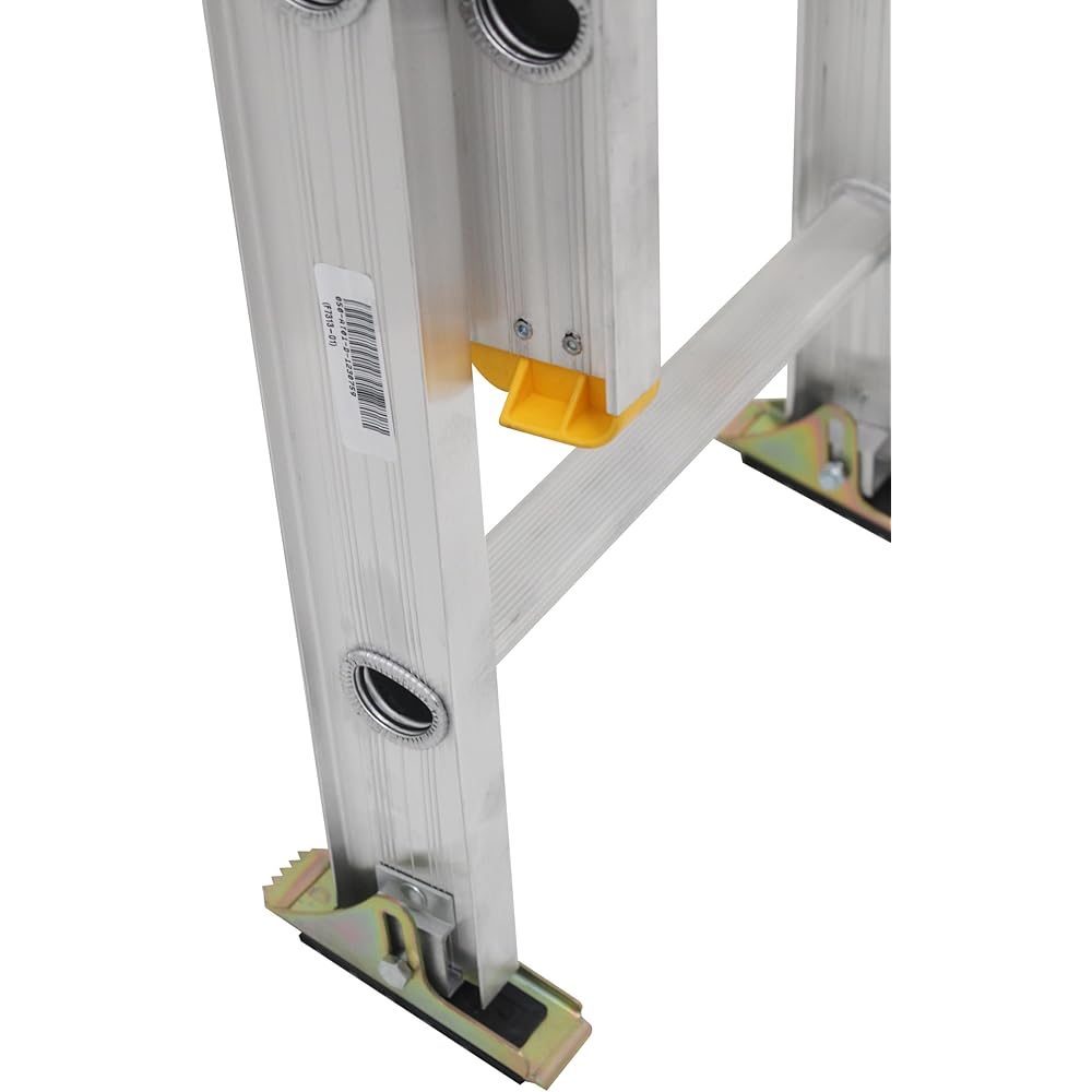 Louisville Ladder 24-foot Aluminium Extension Ladder, 250-Pound Load Capacity, Type I, AE3224