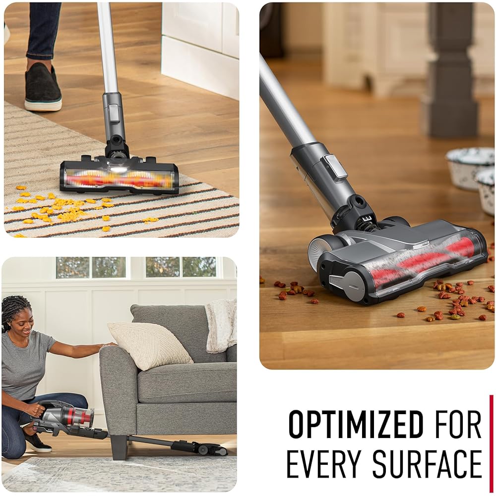 Hoover ONEPWR WindTunnel Emerge Cordless Stick Vacuum Cleaner, Lightweight Stick Vac, Powerful and Quiet Cleaning, Self Standing, No Wall Mount Required, Cordless Vacuum Cleaners for Home Use