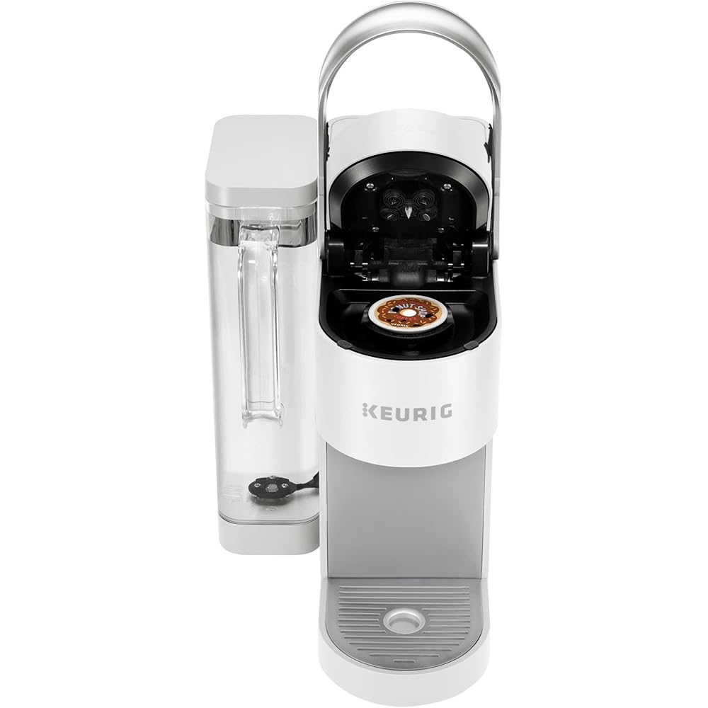 Keurig K-Supreme SMART Single Serve Coffee Maker With WiFi Compatibility, 4 Brew Sizes, And 66oz Removable Reservoir, Compatible with Alexa, White