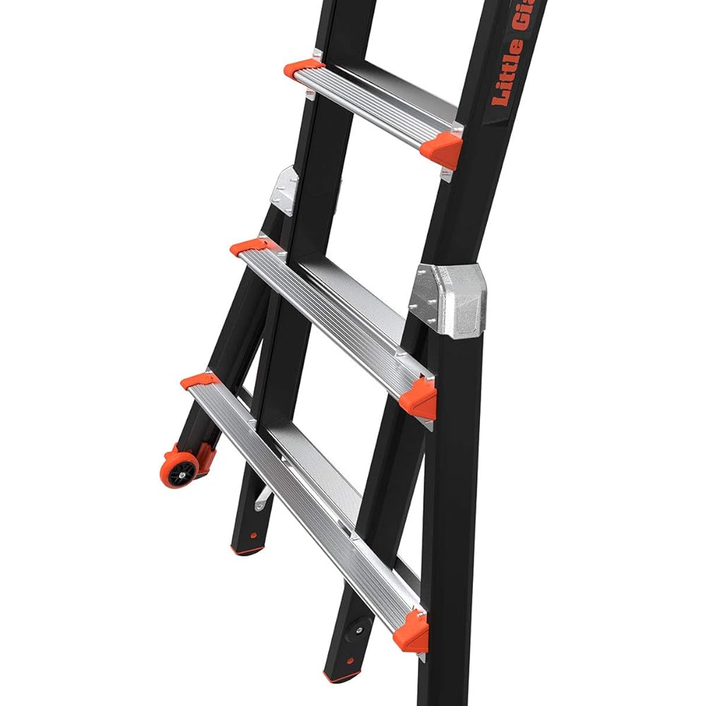 Little Giant Ladders, Select Step, 5-8 foot, Stepladder, Fiberglass, Type 1AA, 375 lbs weight rating, (15130-001) Little Giant Ladder