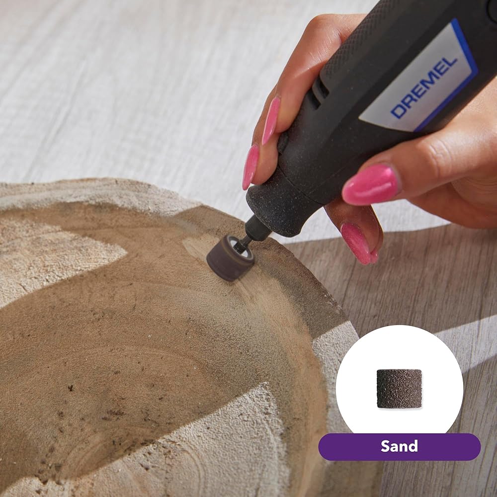 Dremel 3100-1/15 Variable Speed Rotary Tool Kit1 Attachment and 15 Accessories, Ideal for a Variety of Crafting and DIY ProjectsCutting, Sanding, Grinding, Polishing, Drilling, and Engraving
