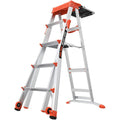 Little Giant Ladders, Select Step with AirDeck Accessory, 5-8 foot, Stepladder, Aluminum, Type 1A, 300 lbs weight rating, (15125-001) Stepladders