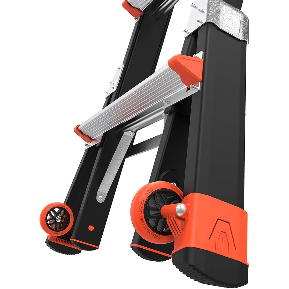 Little Giant Ladders, Select Step, 5-8 foot, Stepladder, Fiberglass, Type 1AA, 375 lbs weight rating, (15130-001) Little Giant Ladder