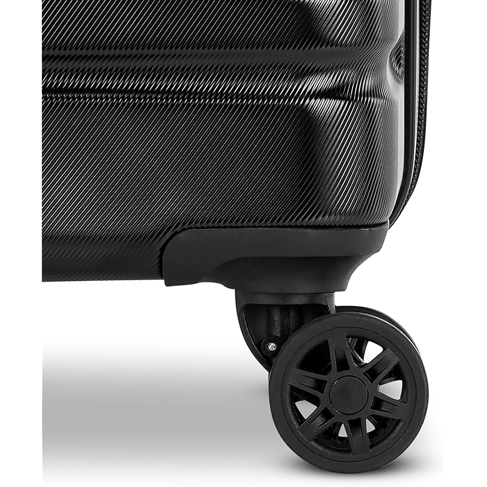| Samsonite Evolve SE Hardside Expandable Luggage with Double Spinner Wheels, Saphir Blue, 3PC Set (CO/M/L) | Suitcases