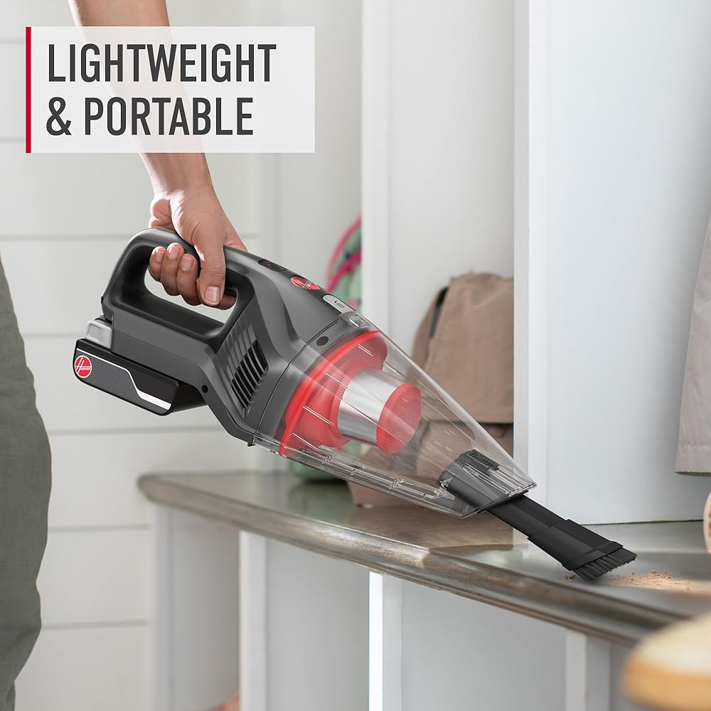 Hoover ONEPWR Cordless Handheld Vacuum Cleaner, Powerful Suction, Lightweight and Compact, Perfect for Quick Pick-Ups, Includes On-Board Crevice Tool, Portable Vacuum Cleaner