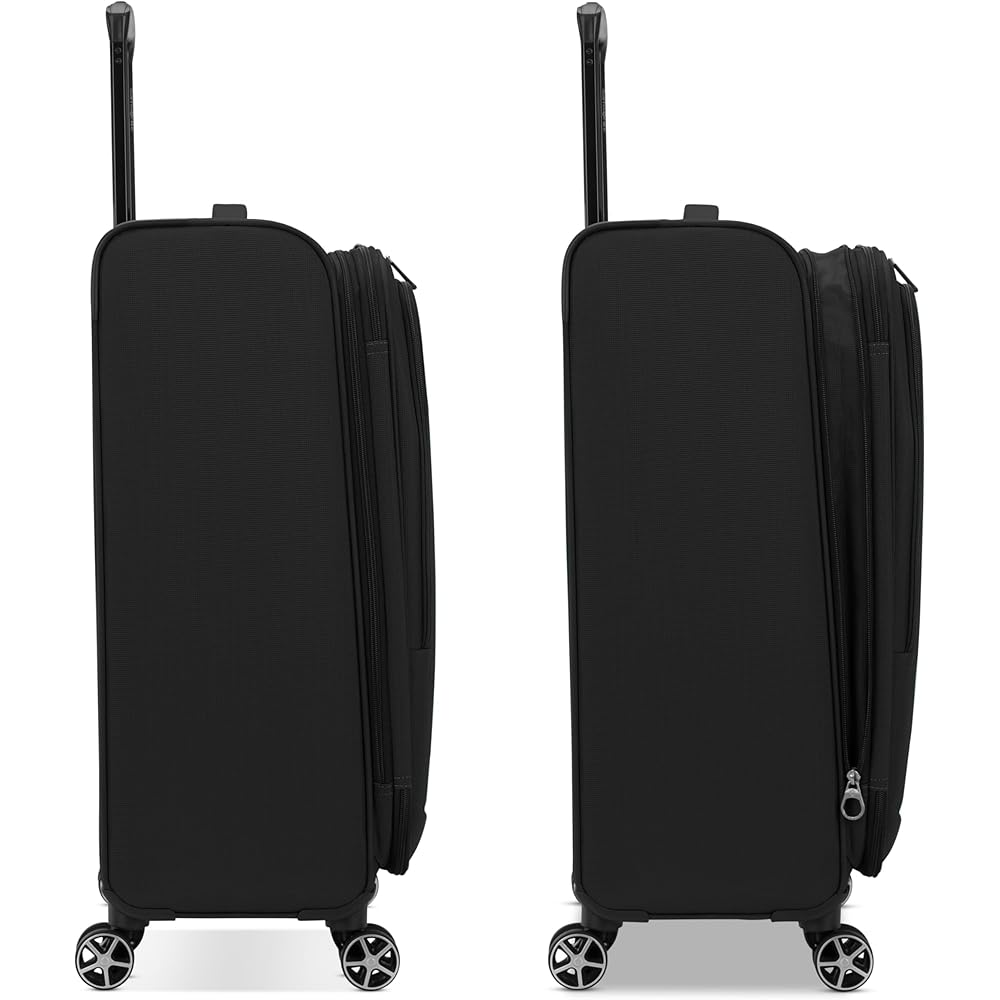 | Samsonite Saire LTE Softside Expandable Luggage with Spinner Wheels, Pine Green, 3-Piece Set (Carry On/Medium/Large) | Carry-Ons