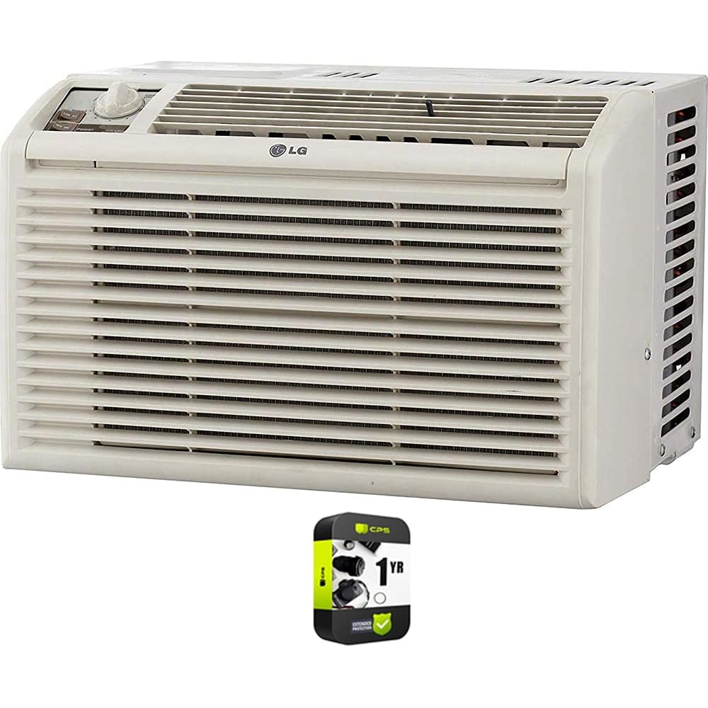 LG LW5016 5,000 BTU Window Air Conditioner Unit, 115V, White