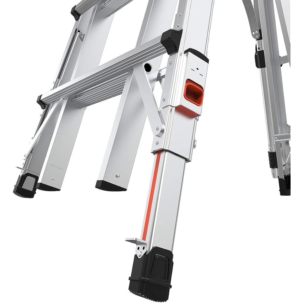 Little Giant Ladders, Epic, M26, 26 ft, Multi-Position Ladder, Aluminum, Type 1A, 300 lbs weight rating, (16826-818)