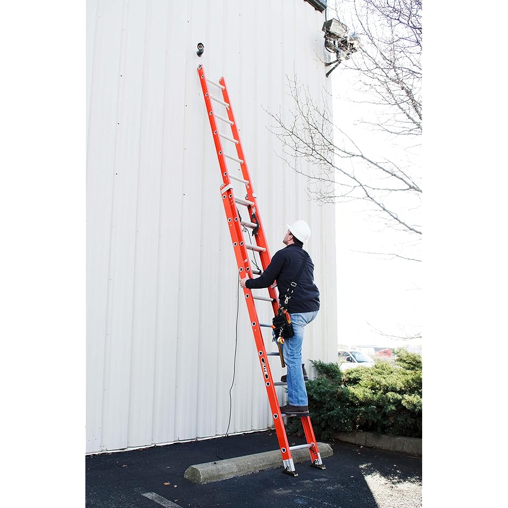 LITE 28-foot Fiberglass Extension Ladder, 300-Pound Load Capacity, Type IA, LP-3021-28