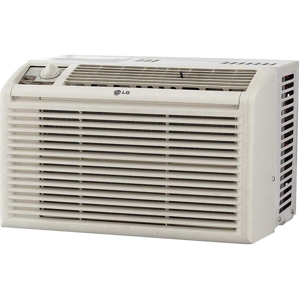 LG LW5016 5,000 BTU Window Air Conditioner Unit, 115V, White