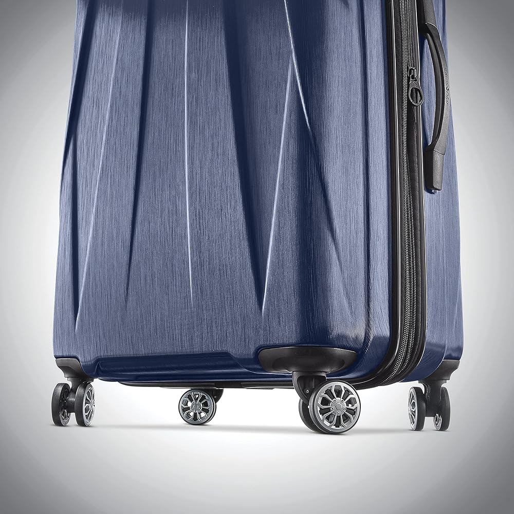 | Samsonite Centric 2 Hardside Expandable Luggage with Spinner Wheels, True Navy, 3-Piece Set (20/24/28) | Suitcases