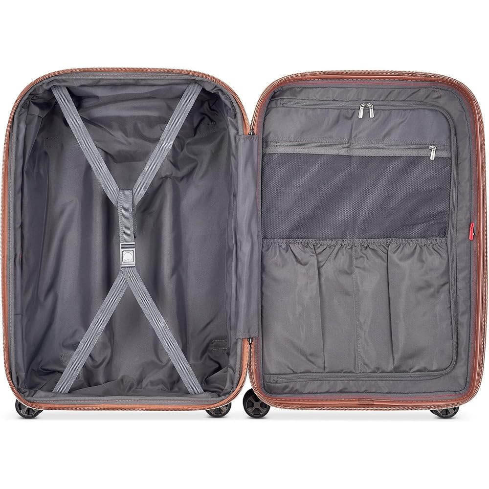 | DELSEY PARIS Carrousel Hardside Expandable Luggage with Spinner Wheels, Navy, 3 Piece Set (21/24/28) | Suitcases
